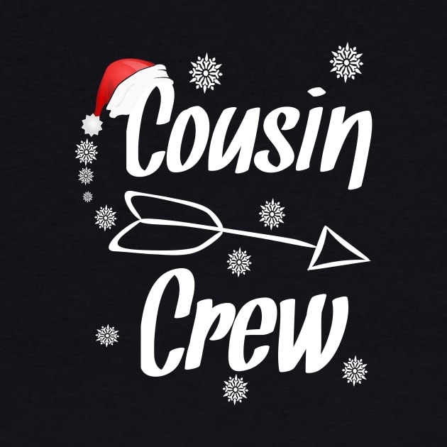 Cousin Crew Pajamas Christmas gift T-Shirt by FouadBelbachir46